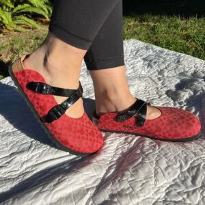 Birkenstock Disney clogs red and black Mickey Mouse 37